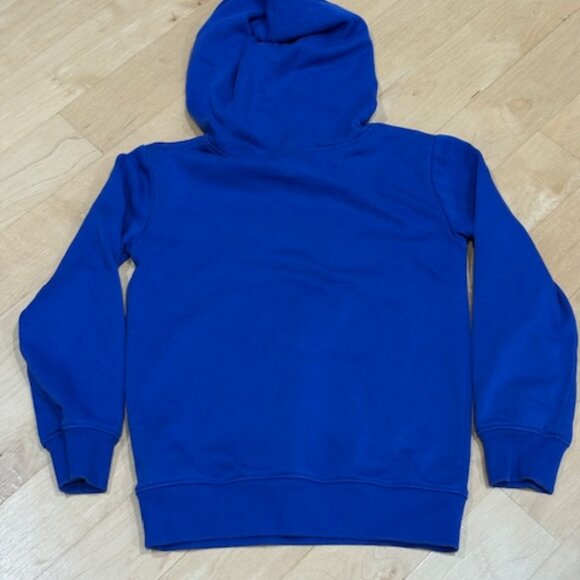 Share Under Armour Long Sleeve Hoodie Pullover Blue Sweater Size Boys Size 7 - Picture 4 of 4
